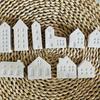 Cavity Small House Silicone Mold Nordic Church Castle Mini House Decorative Ornaments Plaster Candle Epoxy Mold