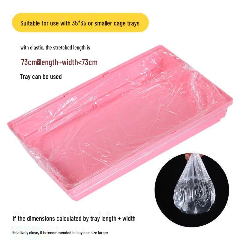 Klatka dla papugi Chłonny wkład - Jednorazowa mata pieluszkowa do zbierania odchodów ptaków i królików