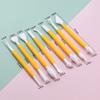 FAIS DU 8 Pieces Fondant Cake Carving Set 16 Patterns Flower Sugar Craft Modelling Tools Cake Decorating Hand Tool