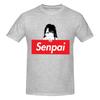 Unisex Senpai Miss Nagatoro T Shirt Vintage Oversized Cotton Crewneck Custom Sleeve Shirts