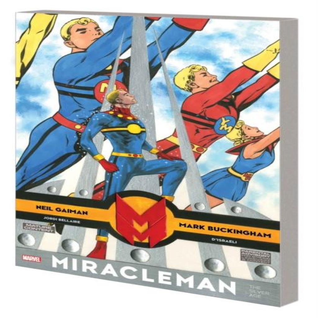 Miracleman By Gaiman Amp Buckingham The Silver Age by Mark Buckingham Paperback Book 9781302948825
