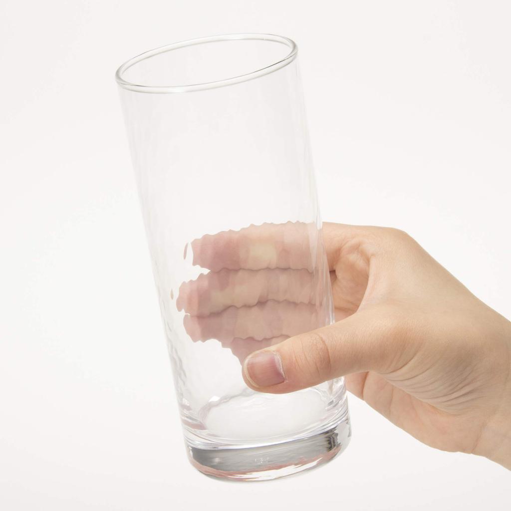 Toyo Sasaki Glass Tumbler Glass Lemon Squeezer Long Tumbler 435ml Set of 3 Made In Japan Dishwasher Safe Shatter Resistant Glass Cup Beer Glass