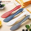 2 Buc Spatulă de Tort din Plastic Material PP de Calitate Alimentară Colorată Multifuncțională Ușor de Operat Rotunjită