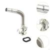 Can Spout Leakproof and Gasket Easy Pouring Stainless Steel Long Nose for