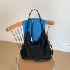 New Simple Women's Shoulder Bag Fashionable Large-capacity Commuter Bag Women's Solid Color Versatile Nylon Tote Bag Women