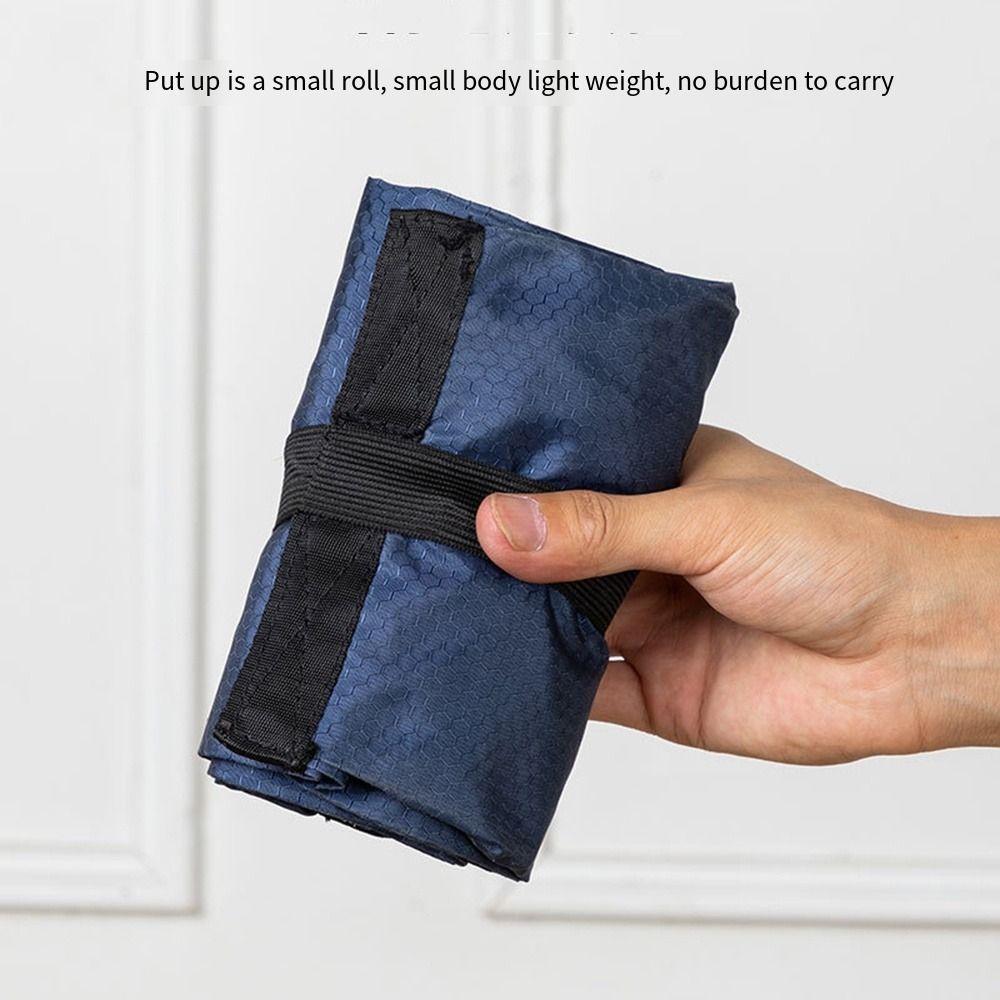 Thickened Folding Travel Bag Portable Compact Day Pack Smooth Outdoor Backpack  Men