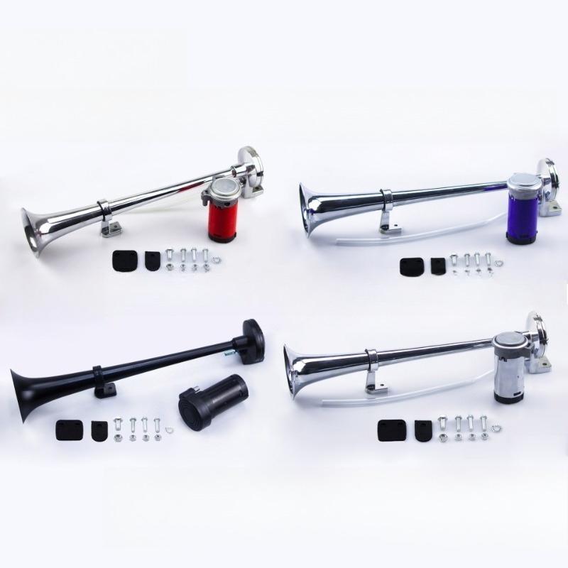 New for 17 Inch Loud Speaker Siren 4WD Trailer Truck Accessories 12V Car Motorcycle Horn 150DB Electric Air Pump Whistle Single