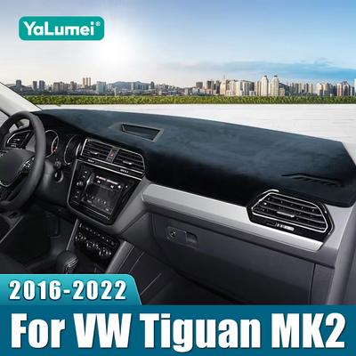För Volkswagen VW Tiguan 2 MK2 R Line 2016 2017 2018 2019 2020 2021 2022 Bilinstrumentbräda Skydd Solskyddsdyna Matta Tillbehör