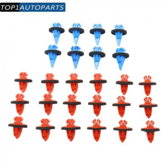 26X 75495-35010 75395-35070 Flare Retainer Clips for 1995- Toyota Tacoma