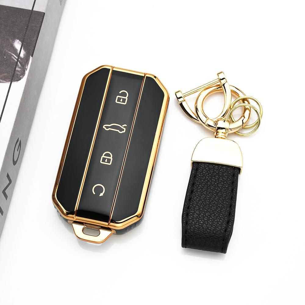 Fashion Tpu Keyless Accessories For Chery Jaecoo J7 7 J5 5 Car Key Case Holder Car Remote Key Bag Protection Shell Fob Cover
