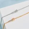 925 Sterling Silver Mini Diamond Bracelet - Women's Japanese & Korean Style, Fashionable, Stackable, & Versatile Hand Jewelry