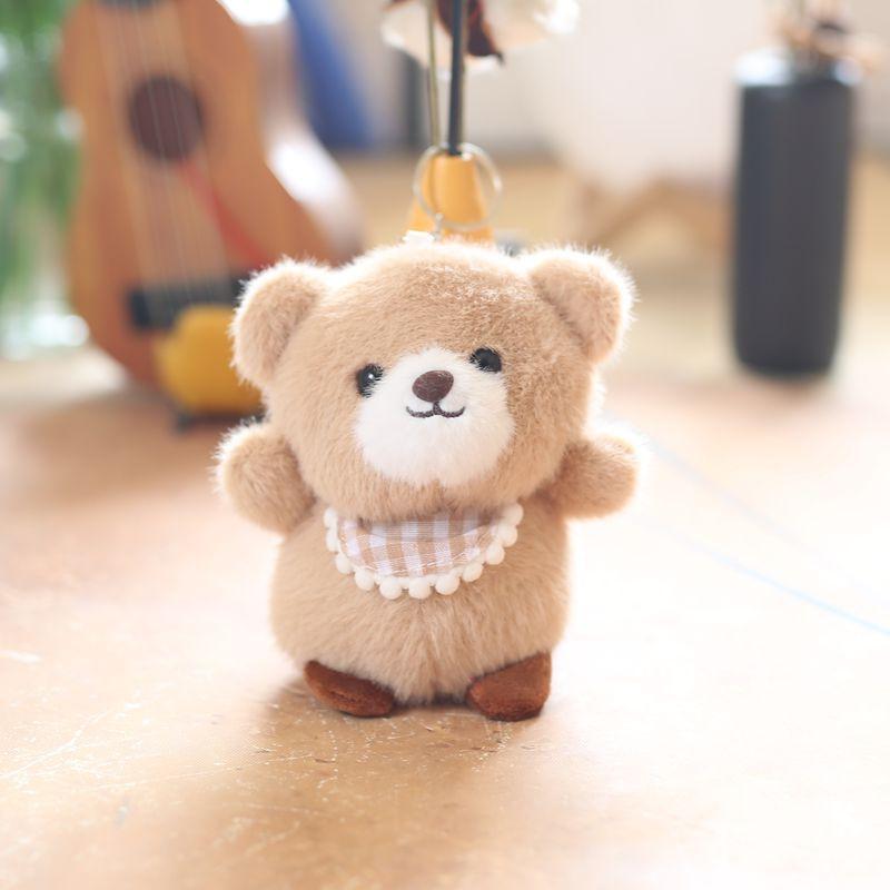 Animal Lovely Stuffed Keychain Bear Pendant With High Quality Pp Filling Cotton