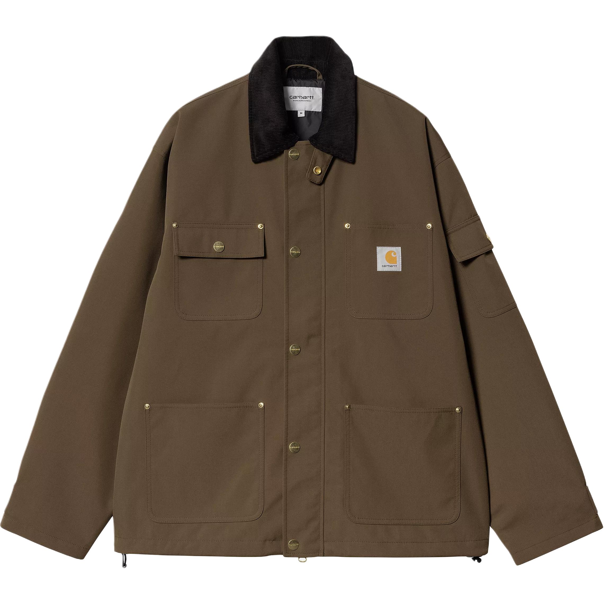Carhartt WIP FW24 Clapton jaka Kvadrātveida
