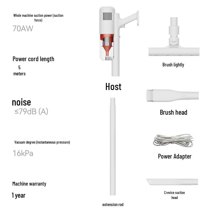 Xiaomi Mijia Wired Household Vacuum Cleaner