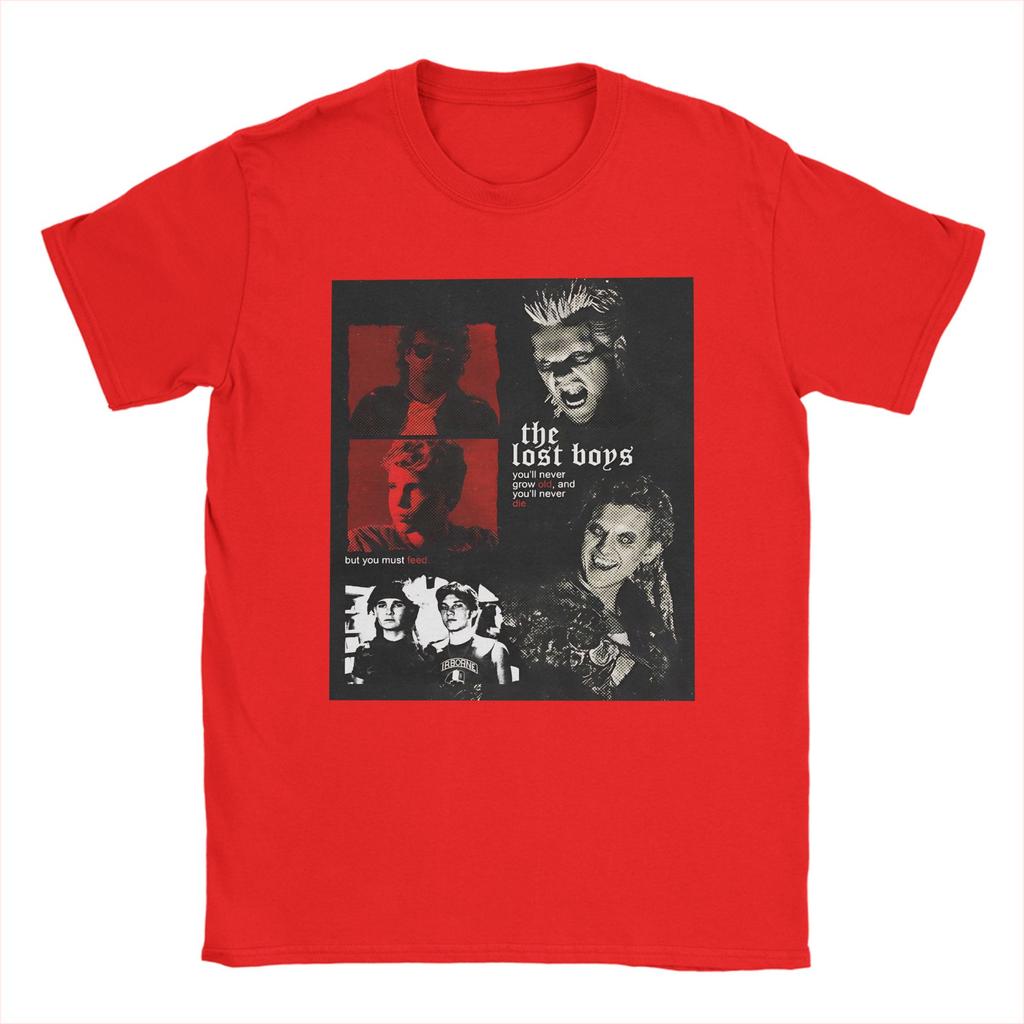 Novelty The Lost Boys Tshirt Men Round Neck 100 Cotton T Shirts Short Sleeve Tee Shirt Summer Clothing