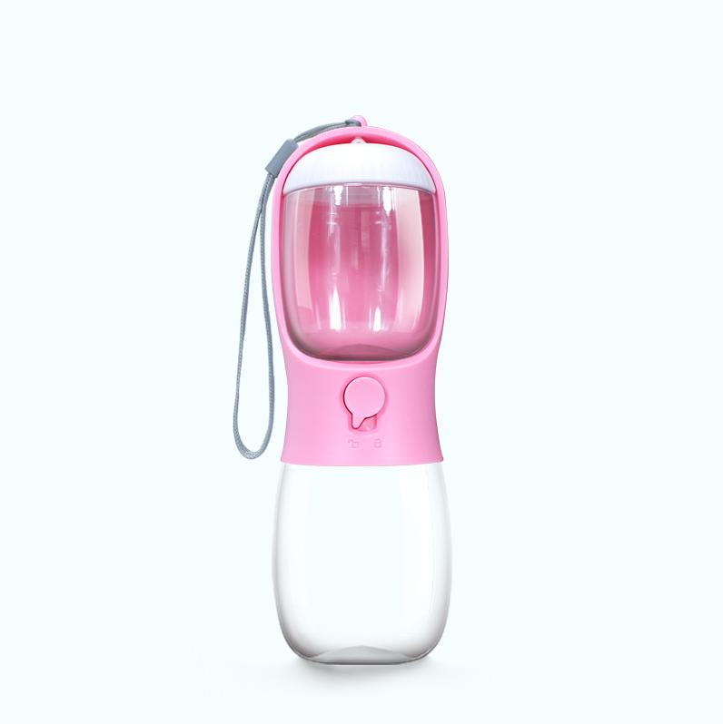 Portable Pet Water Bottle 2-in-1 Food Container Leakproof Dispenser Outdoor Travel Supply For Puppy Outdoor Travel Pet supplies