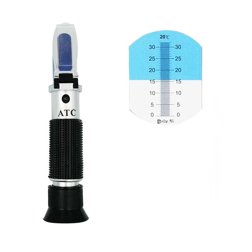 Instrument Measurement Brix Refractometer Portable Handheld Sugar Content Concentration Meter for Honey Fruit Juice Soup