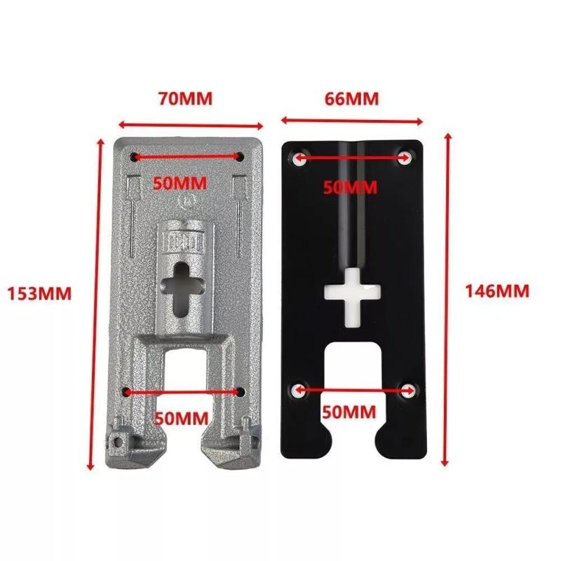Jigsaw Base Plate For Makita 4304 4351 Jigsaw Machine Accessories Silver