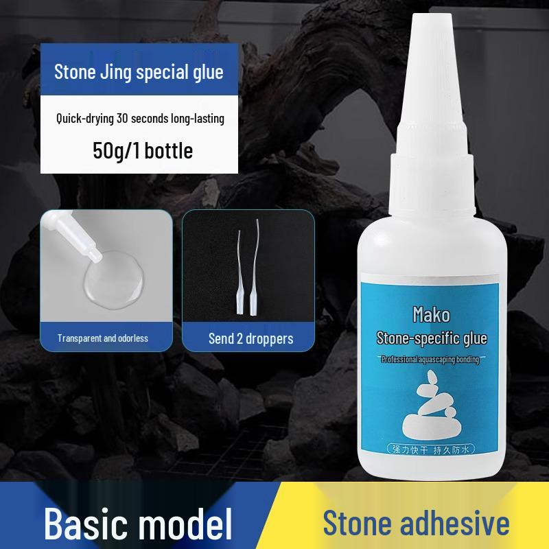 Stone Adhesive for Marble, Porcelain Tiles, Sinks, and Glass Aquariums