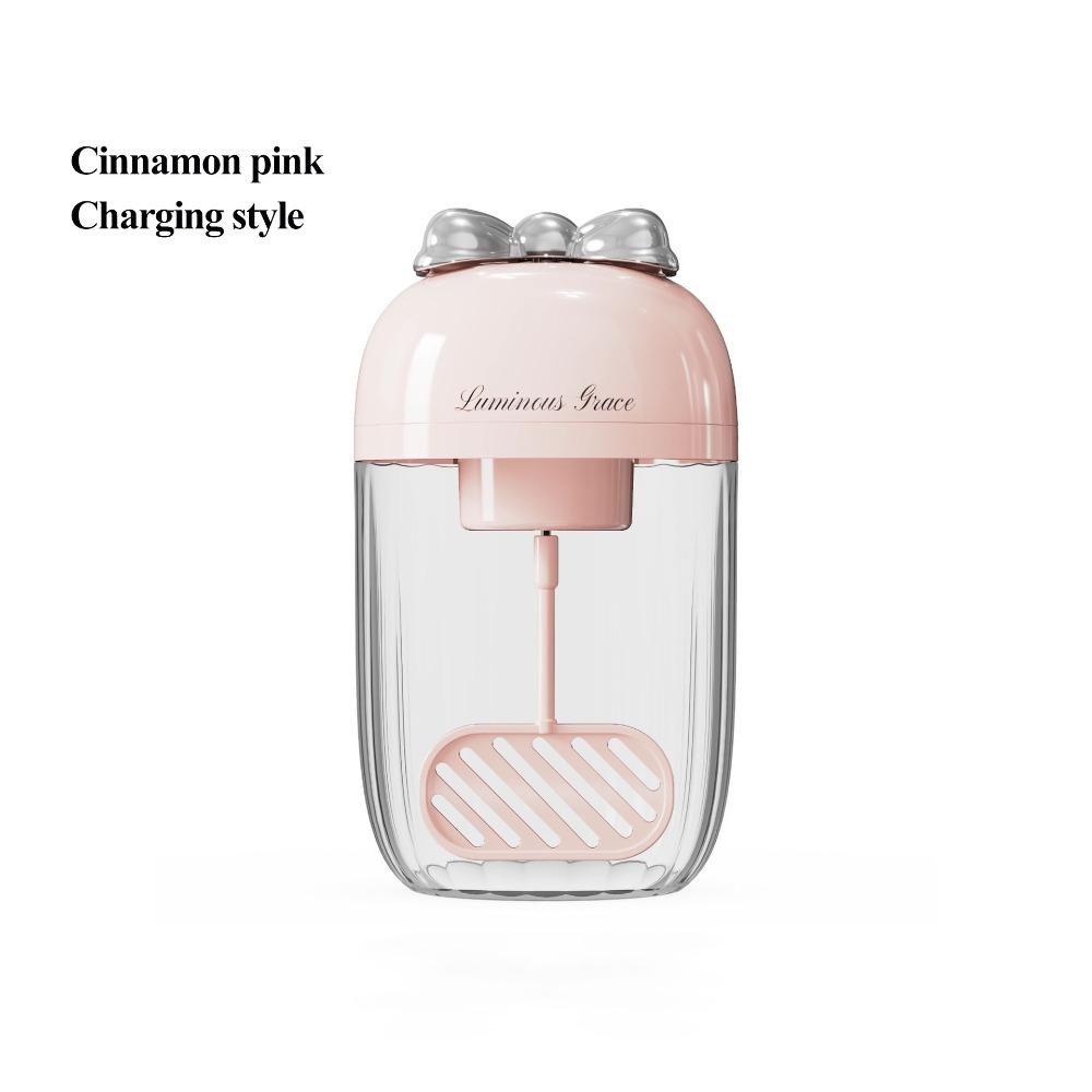 

Портативная электрическая пенообразующая машина Электрический портативный флакон для пены для лица Ванные принадлежности розовый