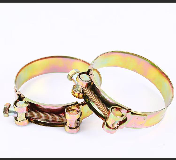 European Galvanized Durable Anti-Corrosion U-Bolt Hose Clamp for Secure Piping
