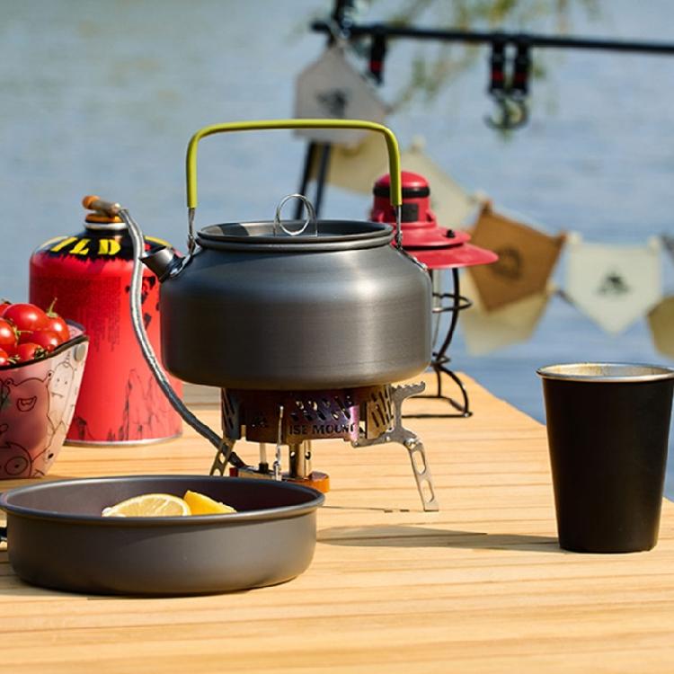 Outdoor Camping Kettle Aluminum  Alloys Teapot Outdoor Hiking Water Boilers Camp Teas Coffee Pots Portable Teapot