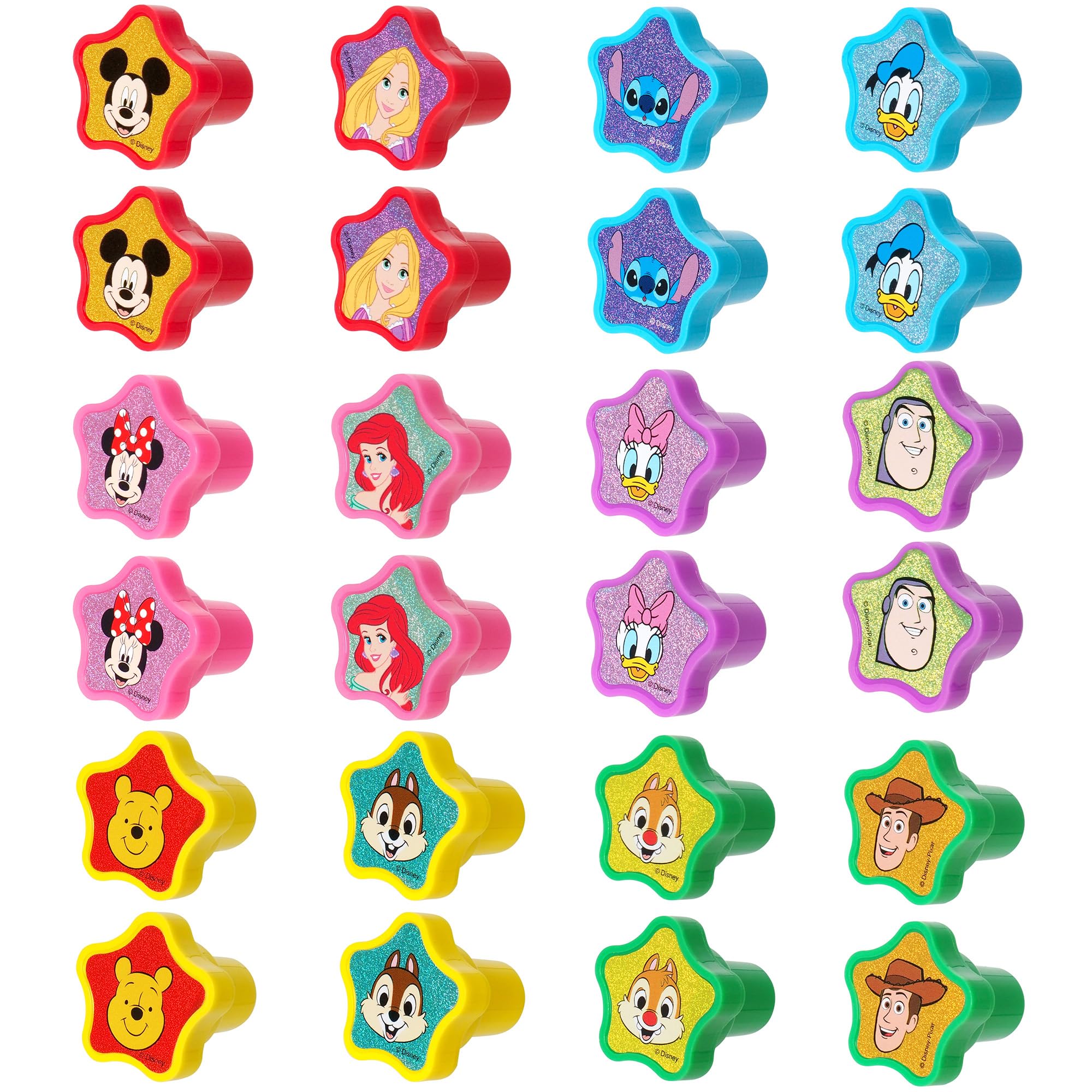 

Disney Star 12 2 of 24 Boxed Perfect for Early Childhood Care and Commercial Sanyodo All-Star Stamps, Stamps, each, total, (Large Capacity, Festivals,