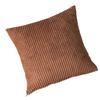 Throw Pillow Comfortable Flannel Adjustable Straps Striped Decorative Pillow Sofa Cushion for Hotel