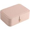 Jewelry Storage Box With Leather Material For Gift Travel And Wedding Use