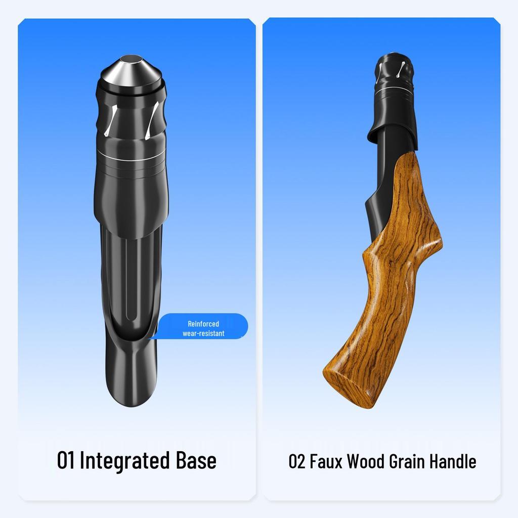 Ice Fishing Rod & Reel Set - Portable Winter Tackle