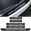 Für F150 Logo Focus Edge Explorer Auto Türschwellenaufkleber Kohlefaser Kofferraumschwelle Stoßstange Kratzfest Wasserdichte Aufkleber