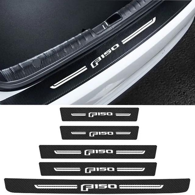 Für F150 Logo Focus Edge Explorer Auto Türschwellenaufkleber Kohlefaser Kofferraumschwelle Stoßstange Kratzfest Wasserdichte Aufkleber
