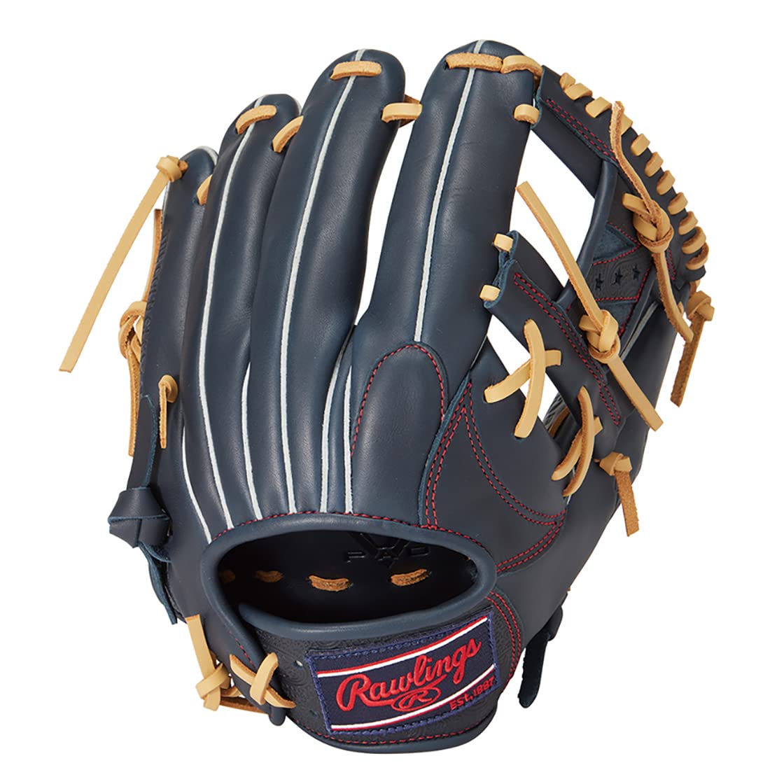 

Rawlings Baseball Adult HYPER TECH R9 PAISLEY Size for Throwers Glove, Softball, [Infielder s Glove], 11.25 (GR3R9N62), Navy, Right-Handed