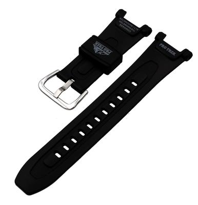 10631626 Original schwarzes Pro Trek-Ersatzarmband – PRG240-1, PRG240-1B PRG40-3V