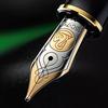 Souveran M600 Green Stripe Fountain Pen EF