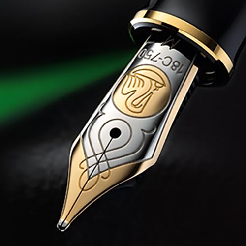 Souveran M600 Green Stripe Fountain Pen EF