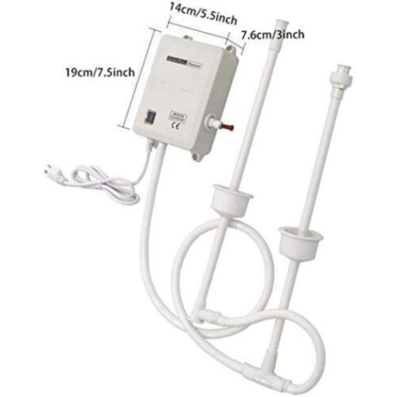 

Система насоса для розлива бутилированной воды 20 футов Одинарная и двойная трубка Электрический водяной насос Бытовые аксессуары для ведра Double Tube