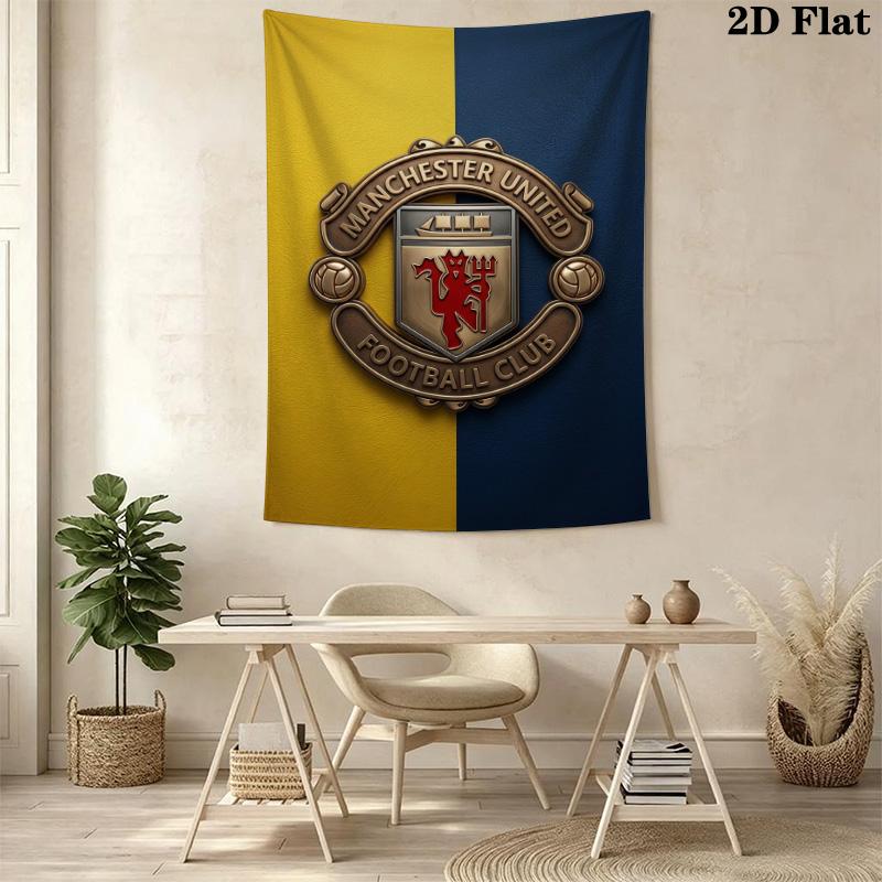 Manchester Football Club Crest Bedding 1 Duvet Cover 2 Pillowcase Without Core Christmas Birthday Gift Duvet Cover And Pillowcase Bedding Set