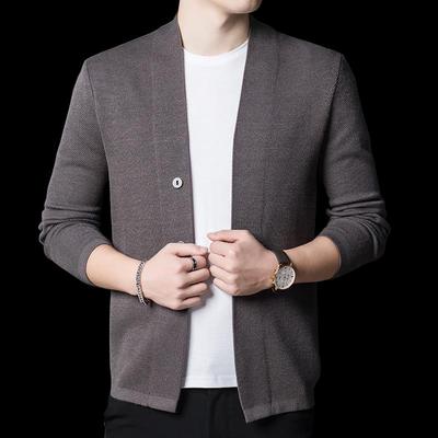 Hengyuanxiang HYT81640 Men's Knitted Cardigan Sweater