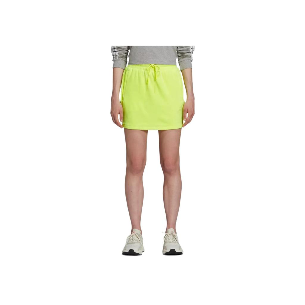 Adidas X Jeremy Scott Skirt Solar Yellow Women Bottoms H53365