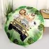 1pc Jungle Safari Themed Design Umbrella 8 Rib Frame, One-touch Automatic Opening 3 Fold Umbrella, Fashion Gift-p0803046