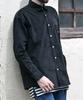 Johnny West Corduroy Loose.Fit Shirts (Black)