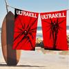 STEAM GAME U-ULTRAKILL Microfiber Printed Beach Towel Mountain Climbing Yoga Beach Swimming Running Absorbent Soft Towel