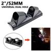 Black Single/Double /Triple Left/Right Hand Drive Car Meters Holder 60mm A-Pillar Gauge Pod 2" 52mm Car Gauge Pod Universal