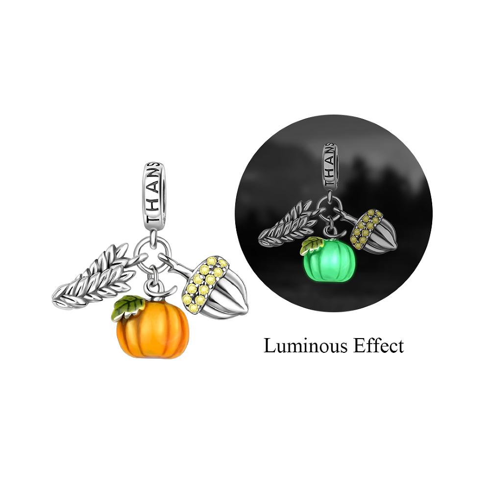 925 Silver Cute Lollipop Ice Cream Pendant Charms Cake Fruit Candy Donut Apple Pizza Beads Necklace DIY Bracelet Jewellery Gift