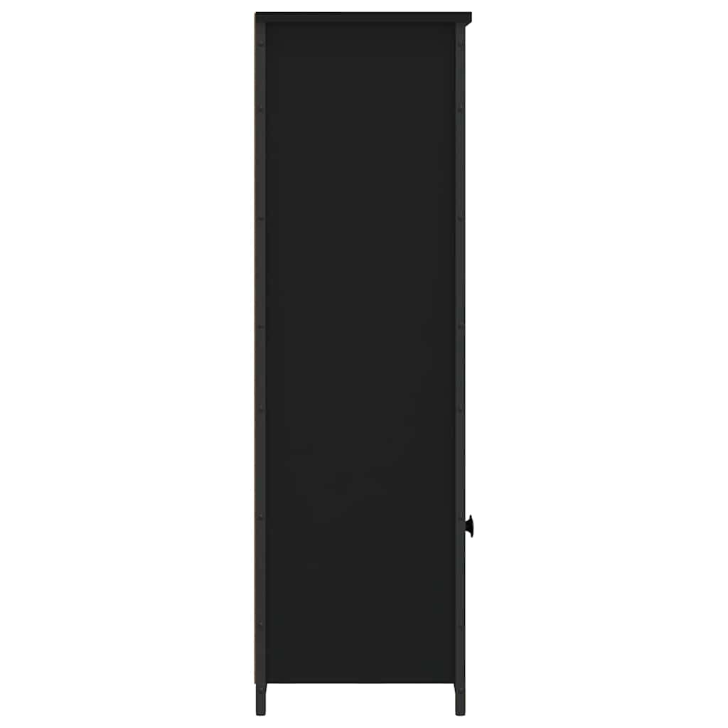 Highboard Black 62 x 32 x 103.5 cm Particleboard
