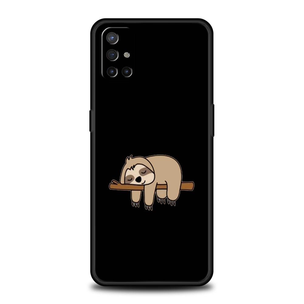 Couple Style Cartoon Phone Case For OnePlus 12 11 10 9 8 7 7T Pro 12R 10R 9RT 9R 8T Nord N100 N200 N10 2T CE 2 5G Black Cover