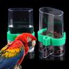 Cage Parrot Feeder Cockatiel Parakeet Water Dispenser Automatic Bird Food Feeder