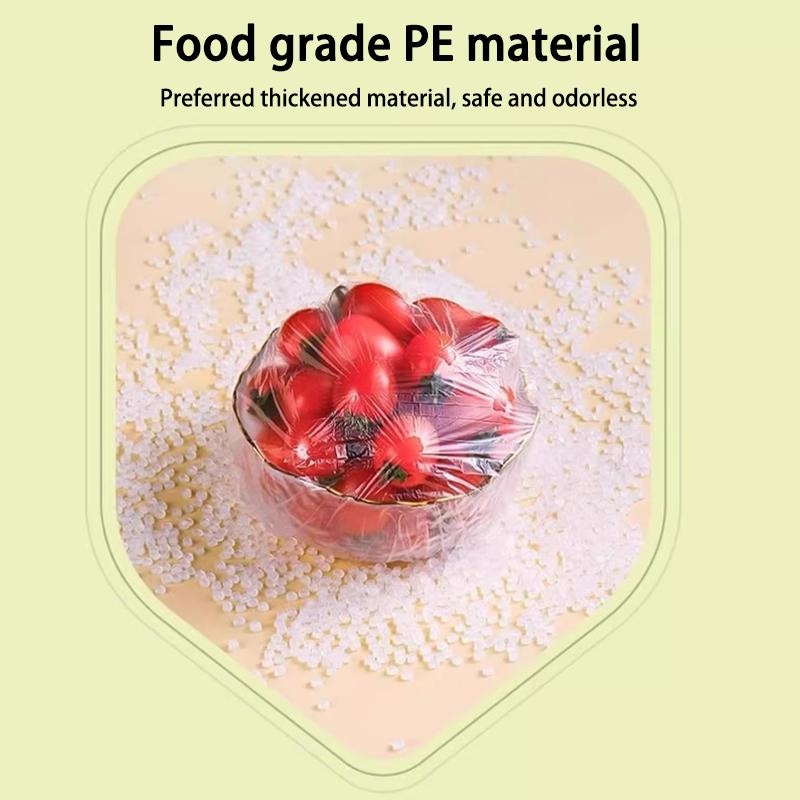 No-Tear Food-Grade Plastic Wrap Sleeves Extra-Large Size 500 Or 350 Pieces Per Pack