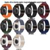Compatible Elastic Nylon Magnetic Buckle Wristband for Apple S10 Watch Ultra Sport & iWatch9876SE
